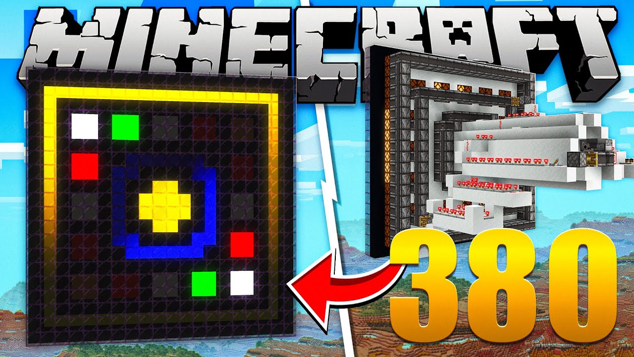 Imagem de LEDs no Minecraft
